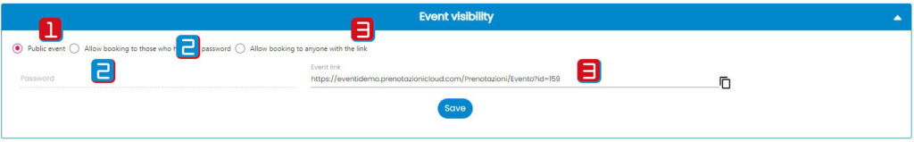 Event Visibility